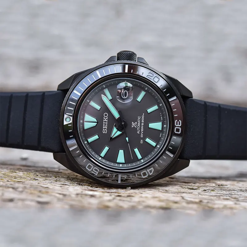 Seiko Prospex Samurai 'Night Vision' Limited Edition Men's Watch- SRPH97K1